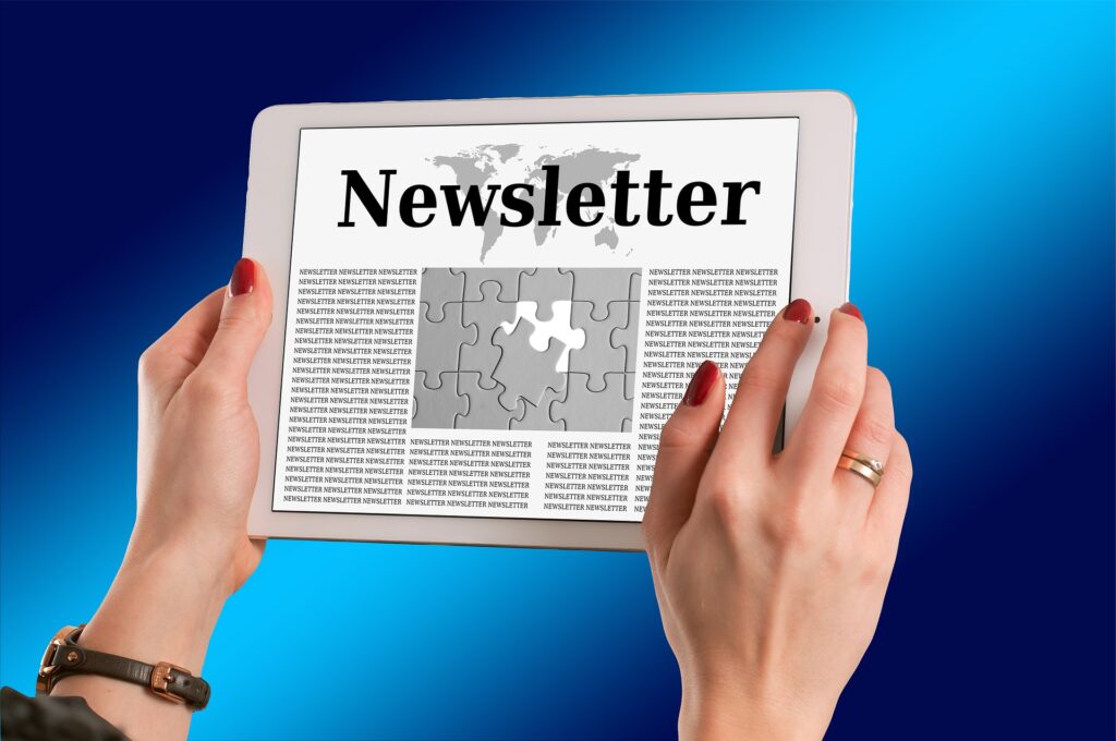 Keep up to date with our newsletter