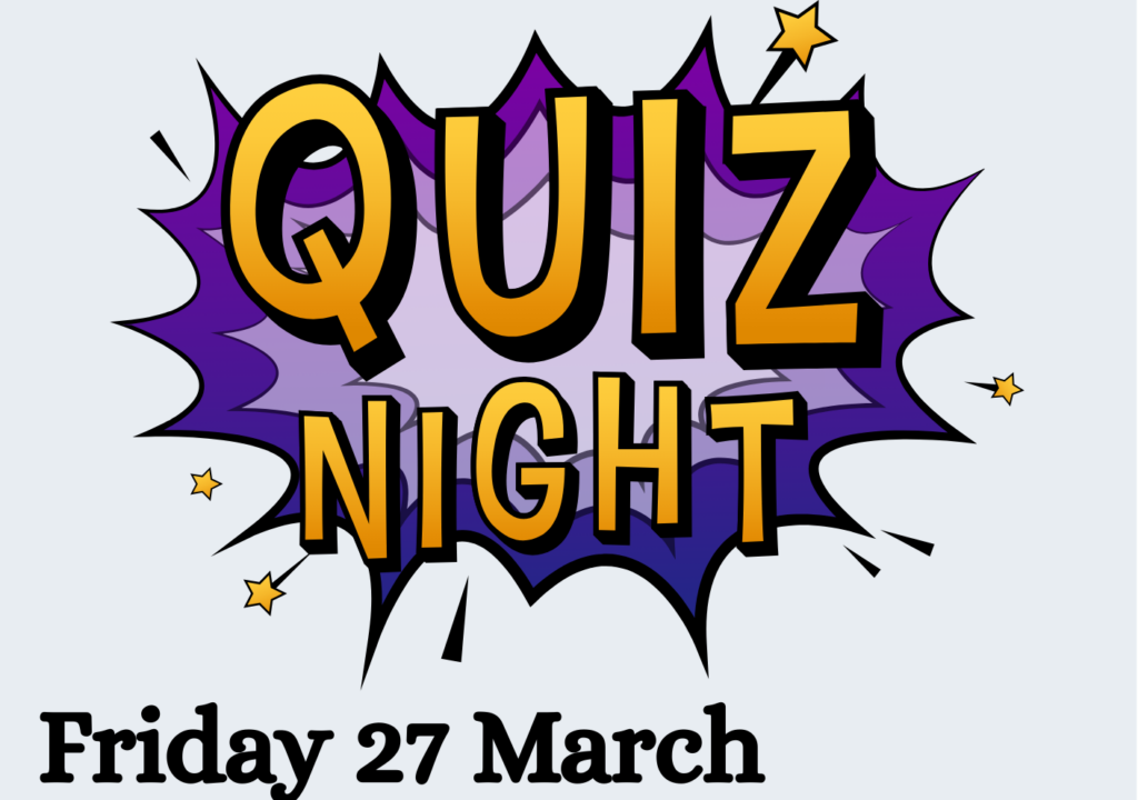 Quiz Night, St Thomas' Church, Friday 27 March